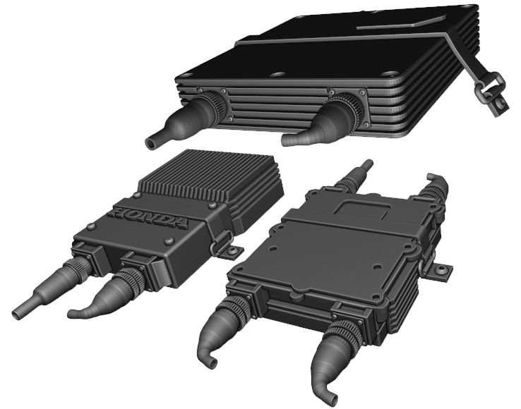 Fat Frog DE12101 MP4/4 Engine Control Modules for Beemax / Meng