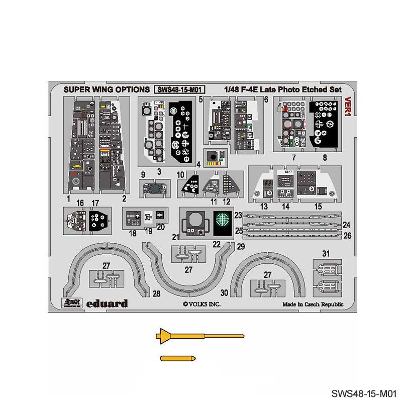 Zoukei-Mura SWS4815 F-4E LATE PHANTOM II SUPERPACK