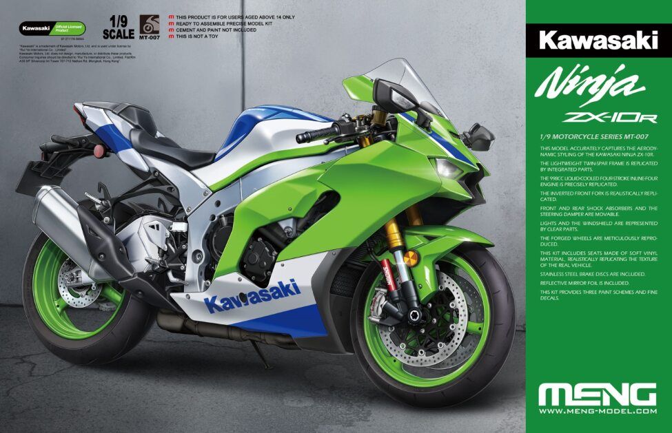 MENG MT-007 KAWASAKI NINJA ZX-10R