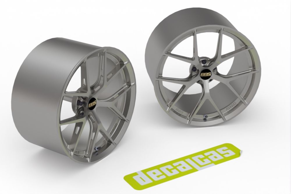 Decalcas PAR165 BBS FI-R Style Forged