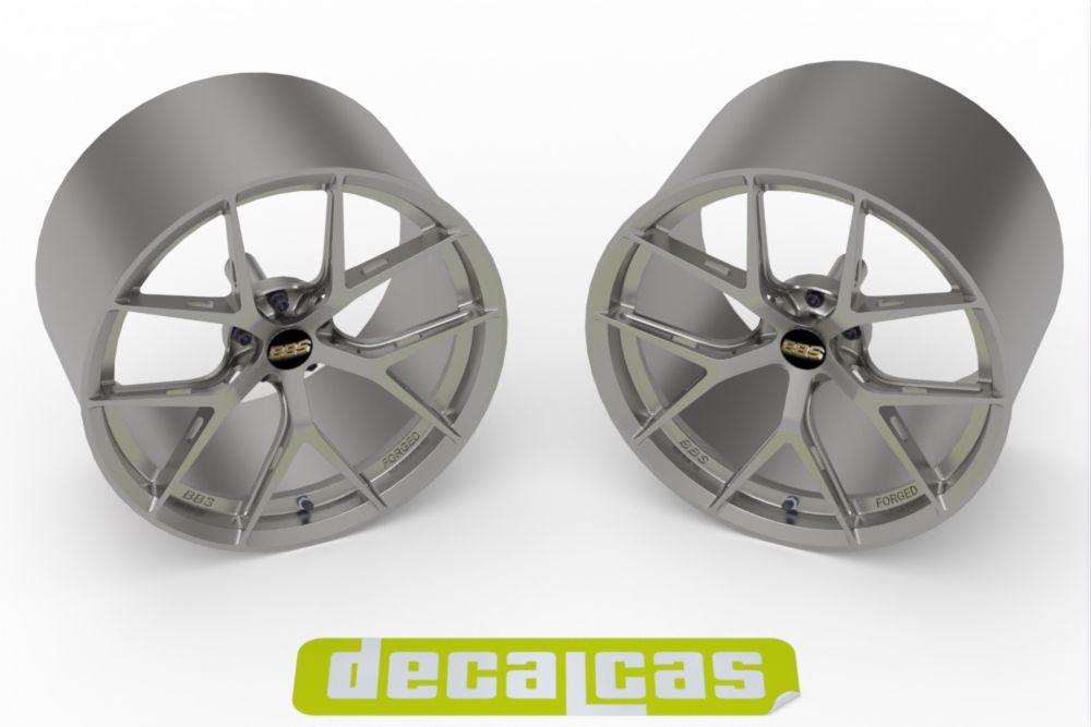 Decalcas PAR165 BBS FI-R Style Forged