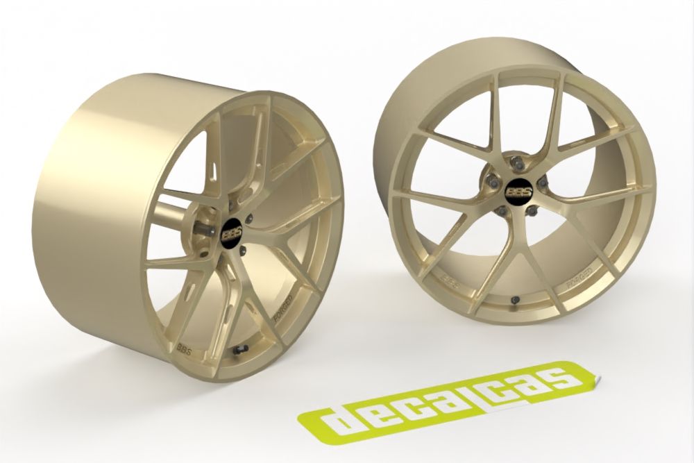 Decalcas PAR165 BBS FI-R Style Forged