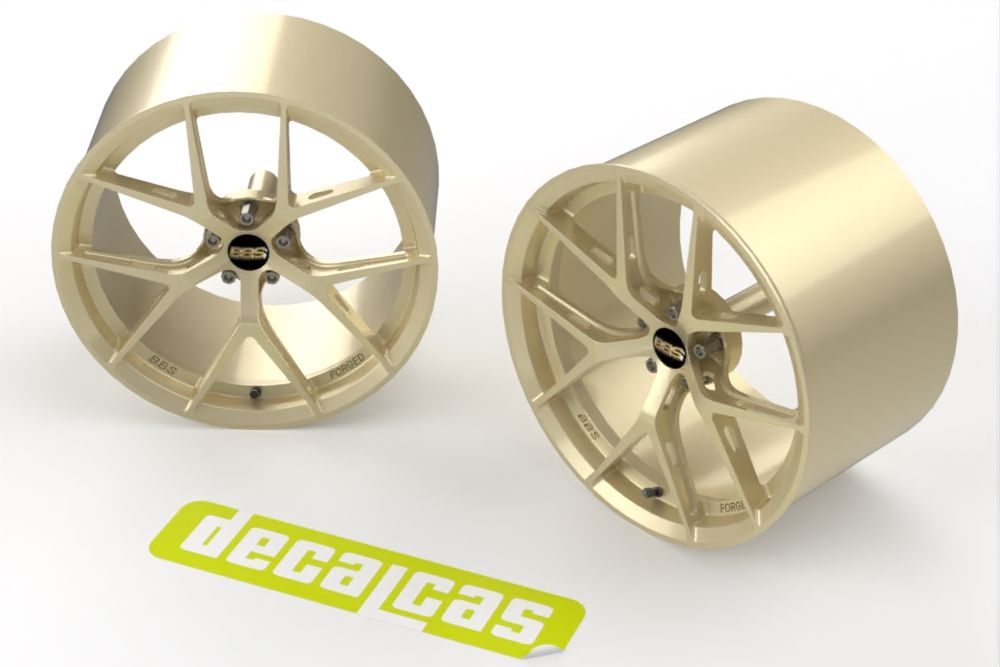 Decalcas PAR165 BBS FI-R Style Forged