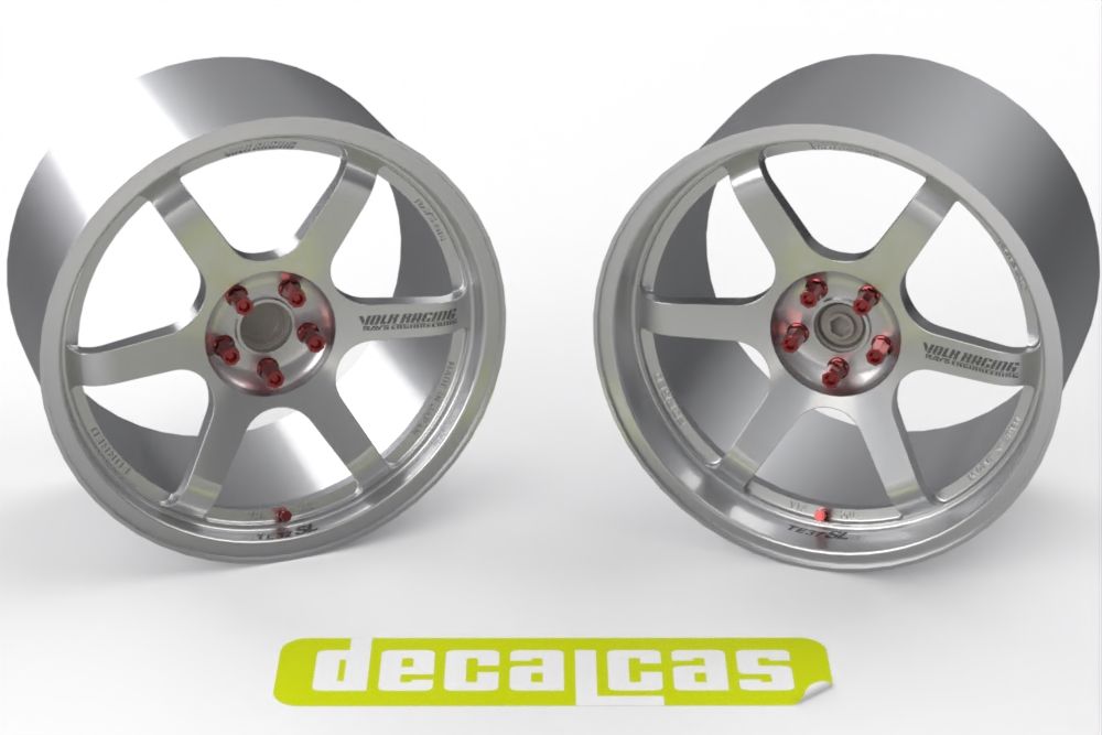 Decalcas PAR166 Volk Racing Rays TE37-SL