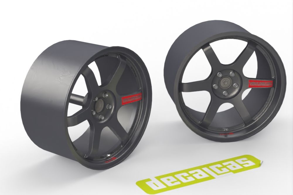 Decalcas PAR166 Volk Racing Rays TE37-SL