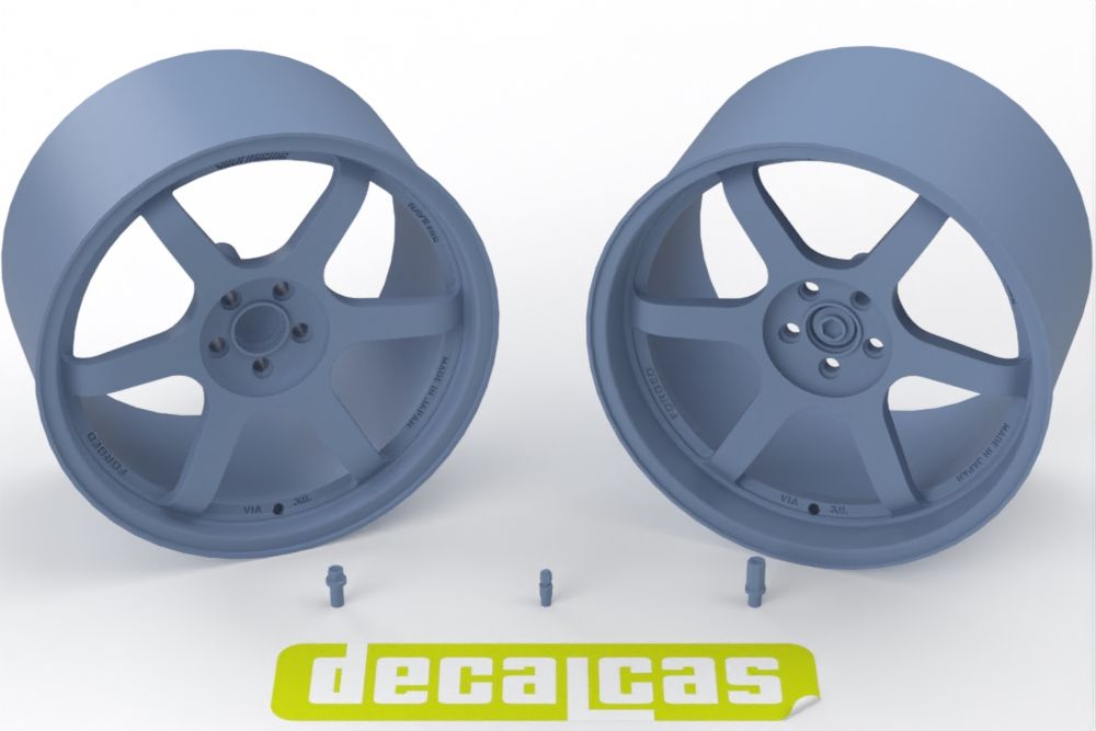 Decalcas PAR166 Volk Racing Rays TE37-SL
