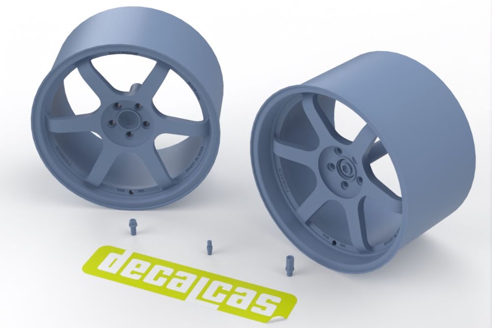 Decalcas PAR166 Volk Racing Rays TE37-SL