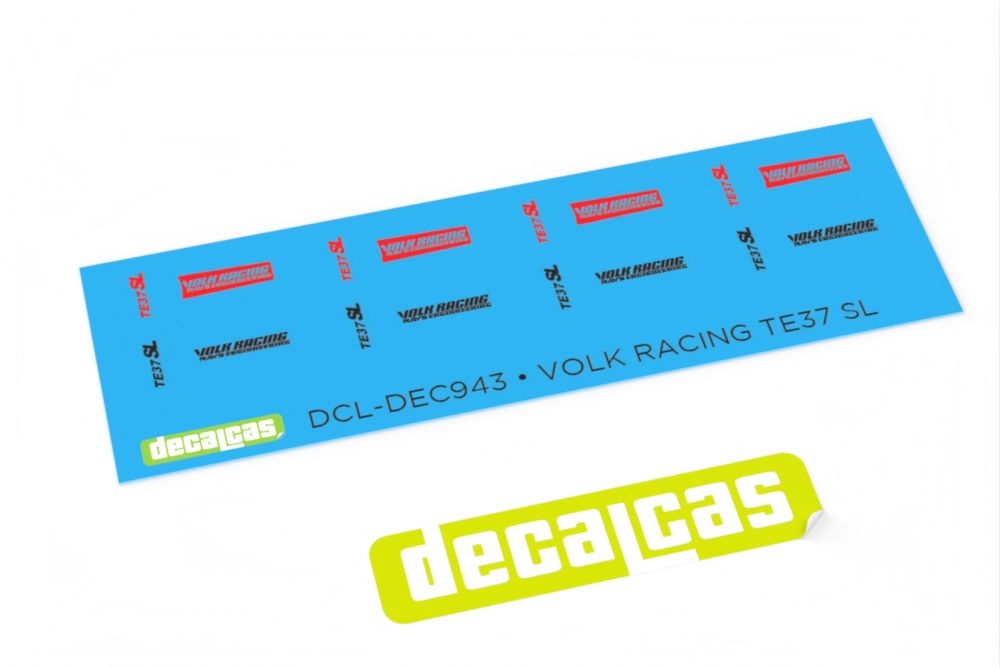 Decalcas PAR166 Volk Racing Rays TE37-SL