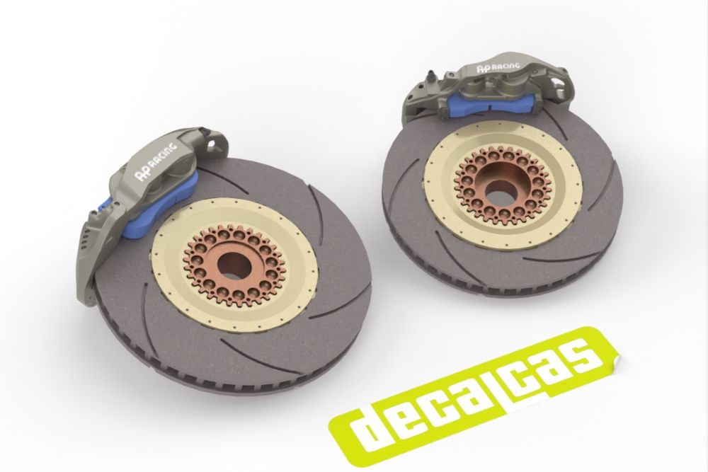 Decalcas PAR175 AP Racing brakes for BMW M4 GT3