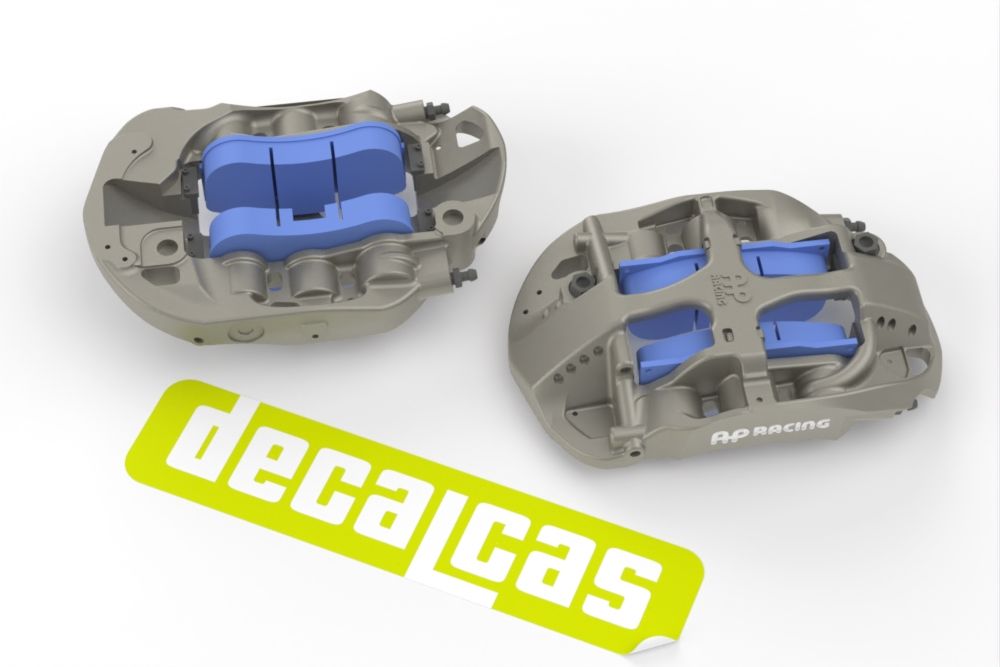 Decalcas PAR175 AP Racing brakes for BMW M4 GT3