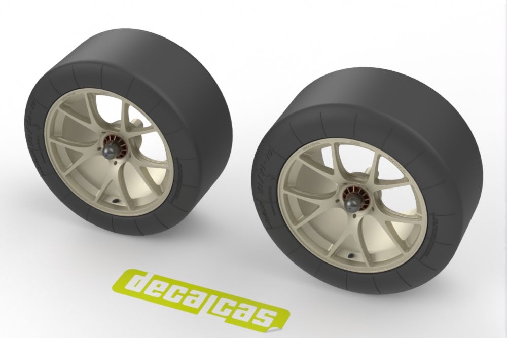 Decalcas PAR176 BBS rims for BMW M4 GT3