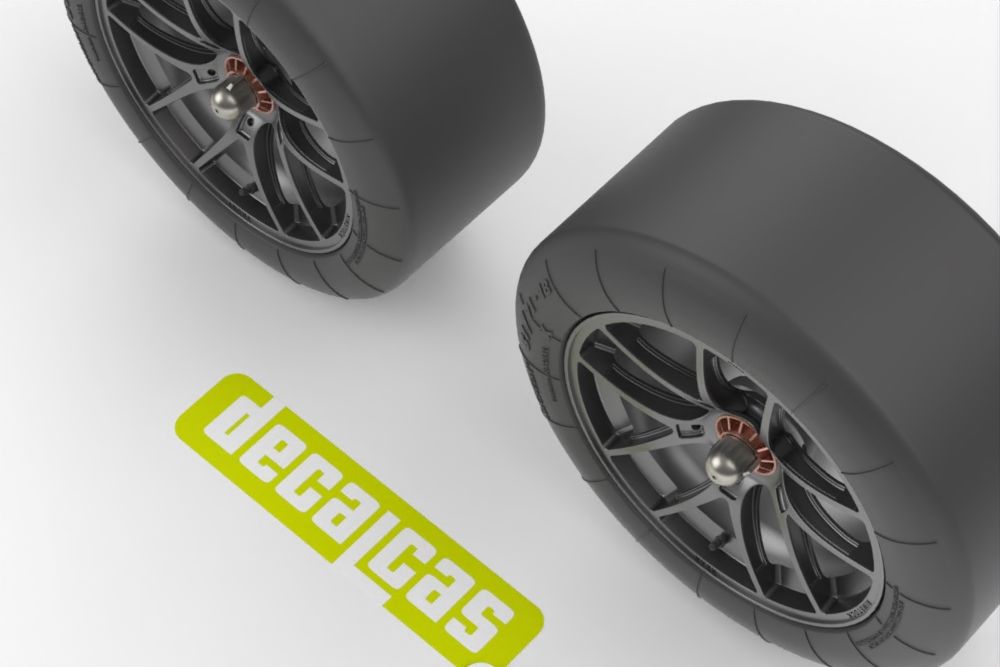 Decalcas PAR176 BBS rims for BMW M4 GT3