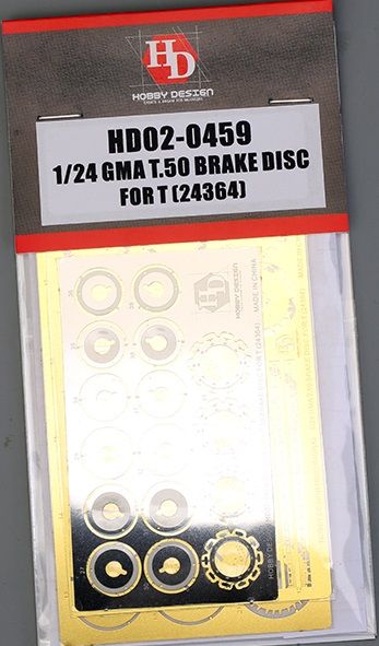 Hobby Design HD02-0459 GMA T50 BRAKE DISC Hobby Design HD02-0459 GMA T50 BRAKE DISC
