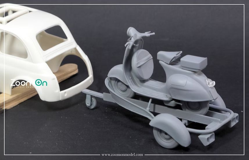 ZoomOn Z111C Vespa VNB 125 bike (Carrier) ZoomOn Z111C Vespa VNB 125 bike (Carrier)