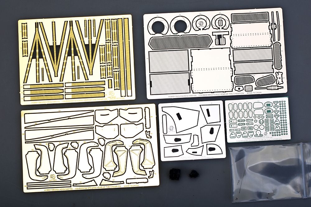 Hobby Design HD02-0481 BMW M4 GT3 Detail-up Set For NUNU NO.26(PE+Metal parts+Resin) Hobby Design HD02-0481 BMW M4 GT3 Detail-up Set For NUNU NO.26(PE+Metal parts+Resin)