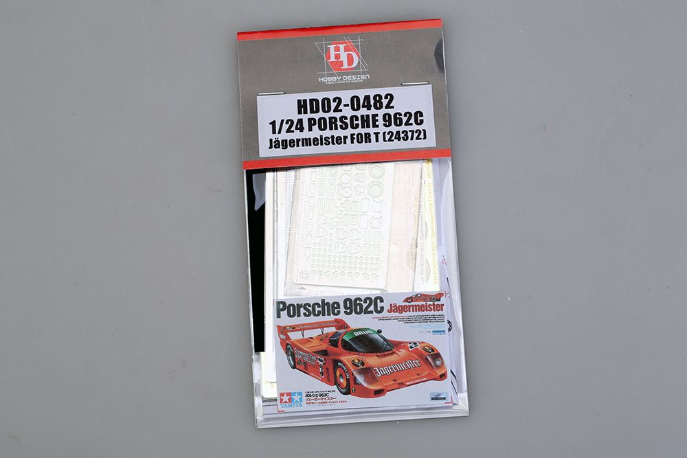Hobby Design HD02-0482 Porsche 962C Jagermeister For T (24372)(PE+Metal parts+Resin) Hobby Design HD02-0482 Porsche 962C Jagermeister For T (24372)(PE+Metal parts+Resin)