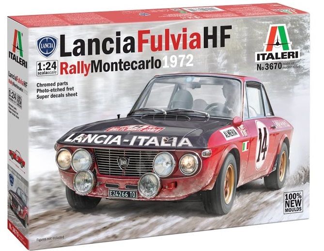 Italeri 3670 Lancia Fulvia HF Rally Monte Carlo 1972 Italeri 3670 Lancia Fulvia HF Rally Monte Carlo 1972
