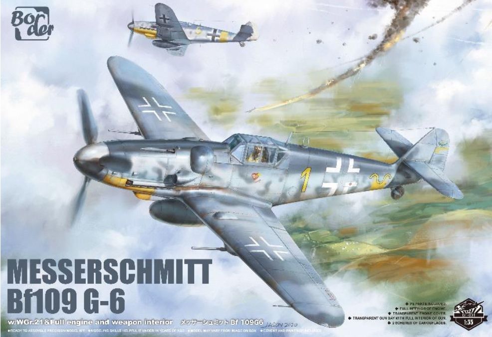Border Model BF001 Messerschmitt Bf 109 G-6 Border Model BF001 Messerschmitt Bf 109 G-6