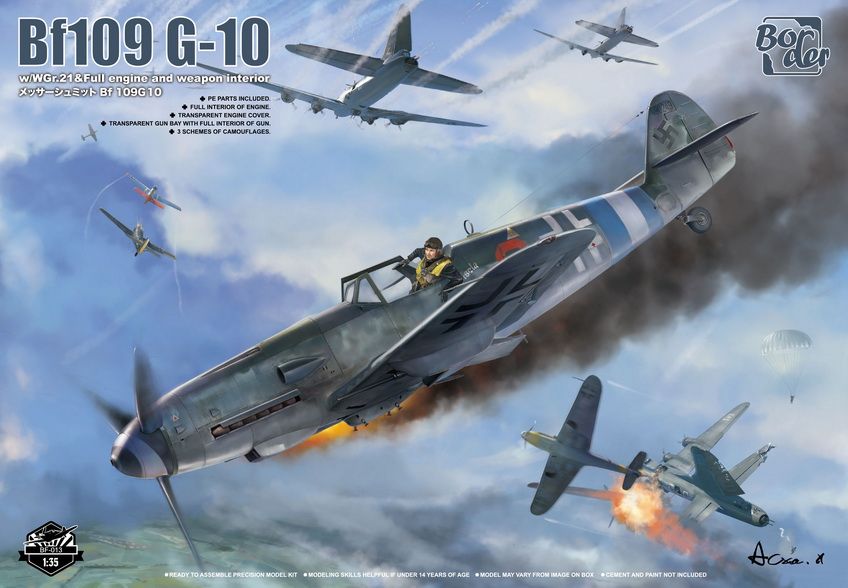 Border Model BF013 Messerschmitt Bf 109 G-10 Border Model BF013 Messerschmitt Bf 109 G-10