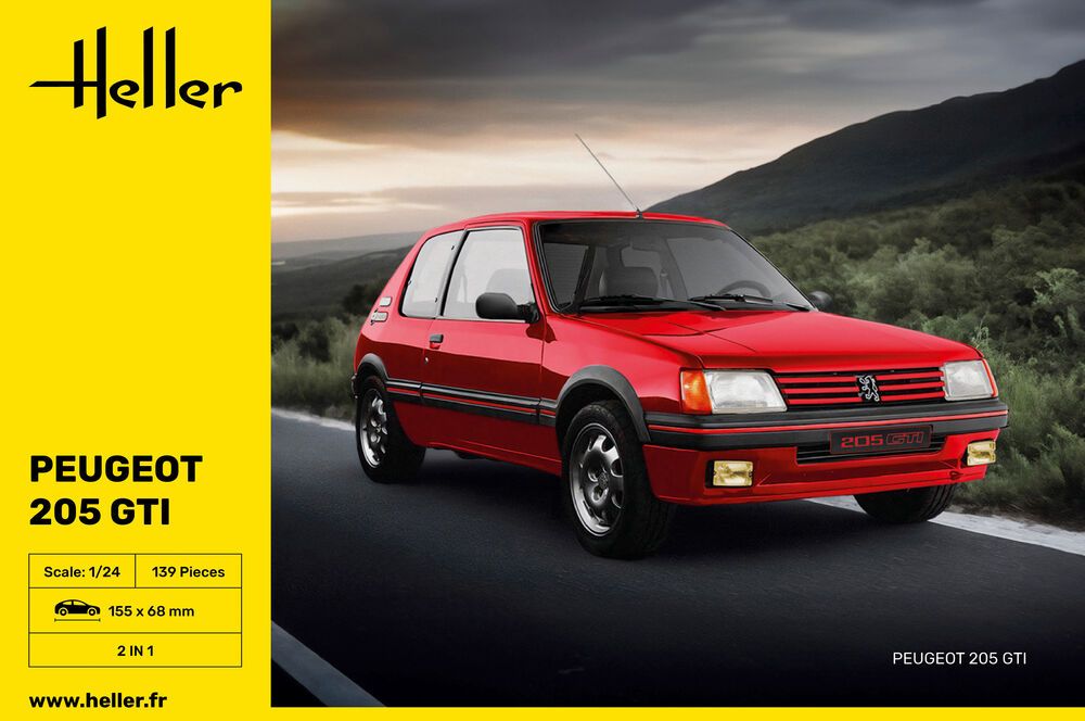 Heller 82705 Peugeot 205 GTI