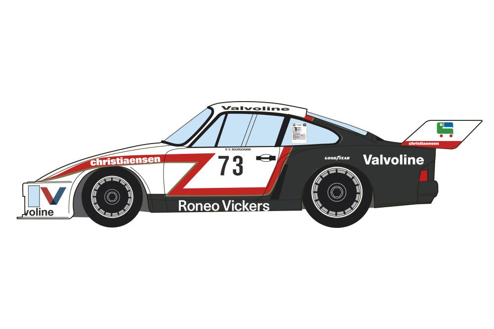 Decalcas DEC023 Porsche Kremer 935 K2 Team Willeme - 1978