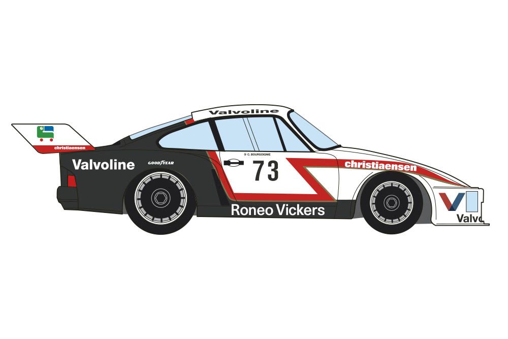 Decalcas DEC023 Porsche Kremer 935 K2 Team Willeme - 1978