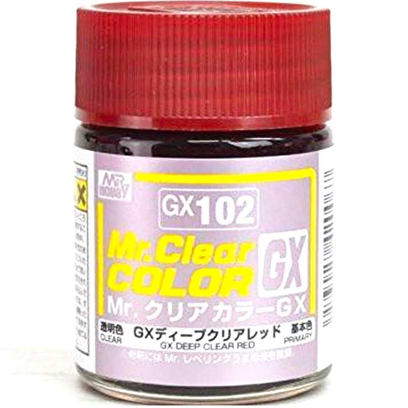 Mr. Hobby GX-102 Mr. Color - Clear Red (18ml) Mr. Hobby GX-102 Mr. Color - Clear Red (18ml)