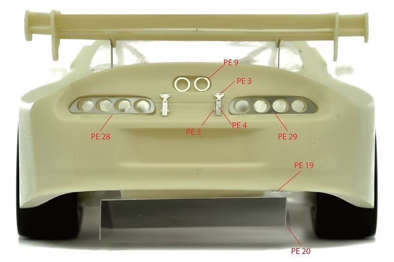 ZoomOn Z205 Castrol Toyota Supra JGTC 97’ part set