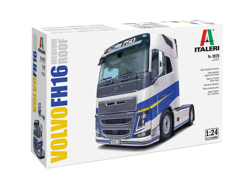 Italeri 3970 Volvo FH16 Medium Roof Italeri 3970 Volvo FH16 Medium Roof
