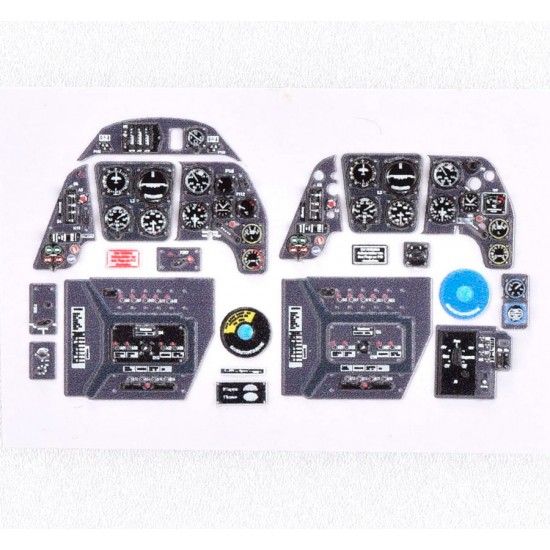 Zoukei-Mura SWS20-M01 Messerschmitt Bf 109 G 3D Acrylic Instrument Panels Set