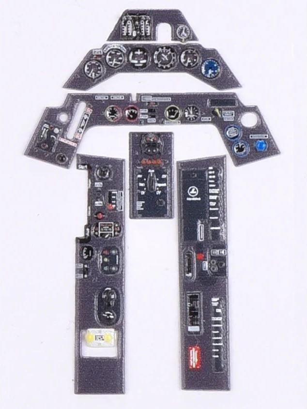 Zoukei-Mura SWS21-M05 FW 190 A-3/-4 3D Acrylic Instrument Panels Set