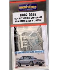 Hobby Design HD02-0382 MITSUBISHI LANCER GSR EVOLUTION III Hobby Design HD02-0382 MITSUBISHI LANCER GSR EVOLUTION III
