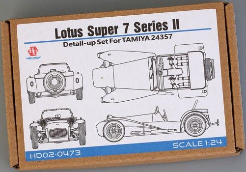 Hobby Design HD02-0473 LOTUS SUPER 7 SERIES II Hobby Design HD02-0473 LOTUS SUPER 7 SERIES II