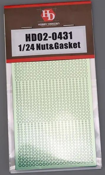 Hobby Design HD02-0431 Nut & Gasket Hobby Design HD02-0431 Nut & Gasket