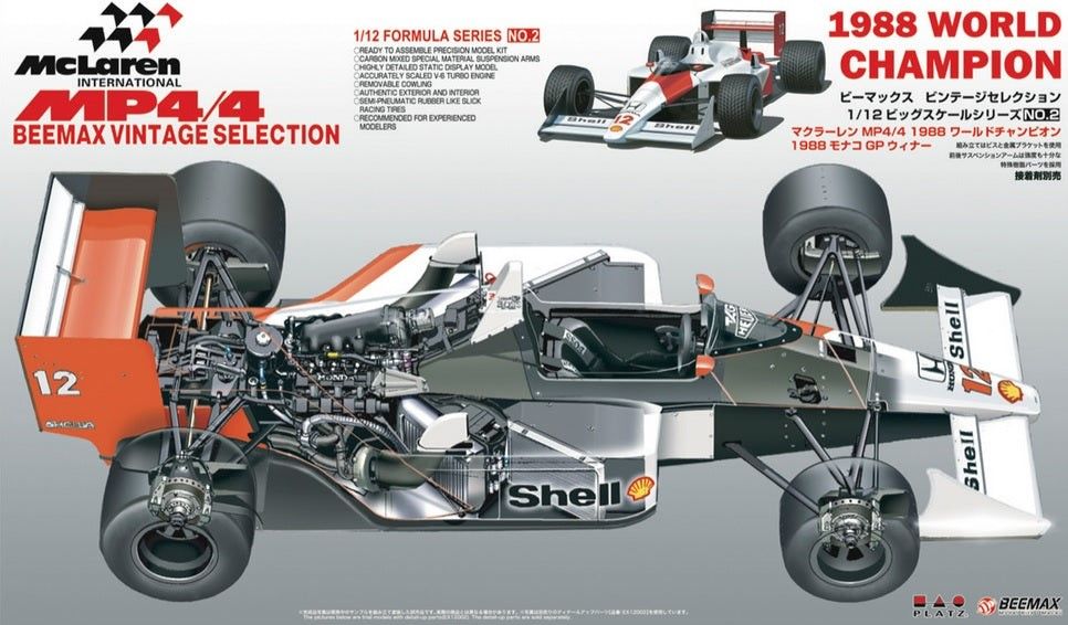 BeeMax BX12002 McLaren MP4/4 BeeMax BX12002 McLaren MP4/4