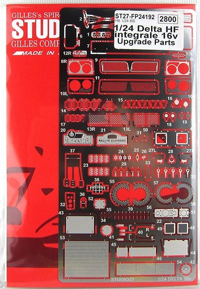 Studio27 FP24192 Lancia Delta HF Integrale Upgrade Parts Hasegawa Studio27 FP24192 Lancia Delta HF Integrale Upgrade Parts Hasegawa