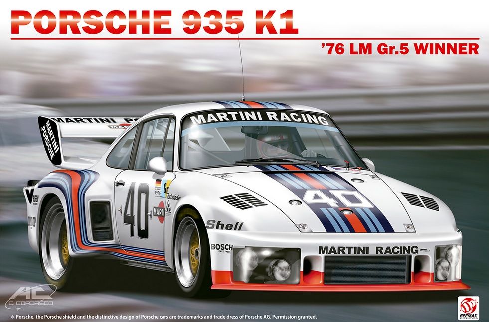 BeeMax BX24039 Porsche 935 K1 1976 LM Gr.5 Winner