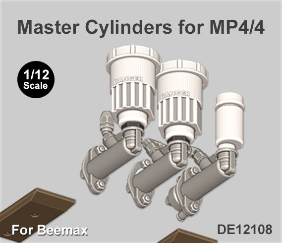 Fat Frog DE12108 Master Cylinders and Brake Fuild Bottles for MP4/4