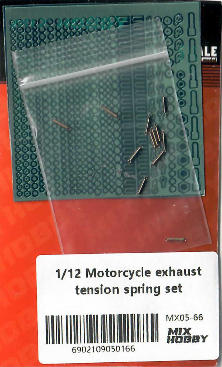 Mix Hobby MX05-066 Motorcycle exhaust tension spring set