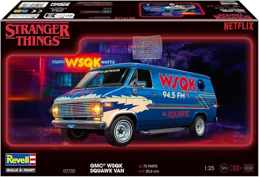 Revell 07732 Stranger Things WSQK Car