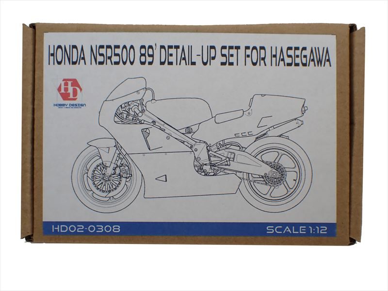 Hobby Design HD02-0308 Honda NSR500 1989 WGP500 Champion For Hasegawa