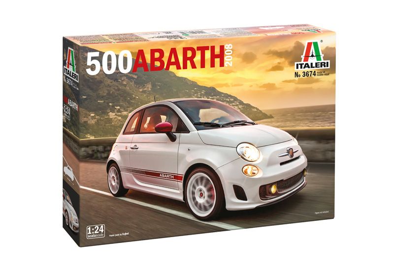 Italeri 3674 500 Abarth 2008