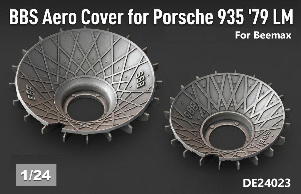 Fat Frog DE24023 BBS Aero Cover for Porsche 935 '79 LM, 935K2/K3