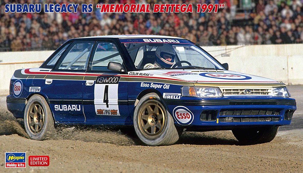 Hasegawa 20786 Subaru Legacy RS - Memorial Bettega 1991 Hasegawa 20786 Subaru Legacy RS - Memorial Bettega 1991