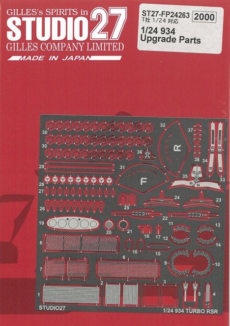 Studio27 FP24263 PORSCHE 934