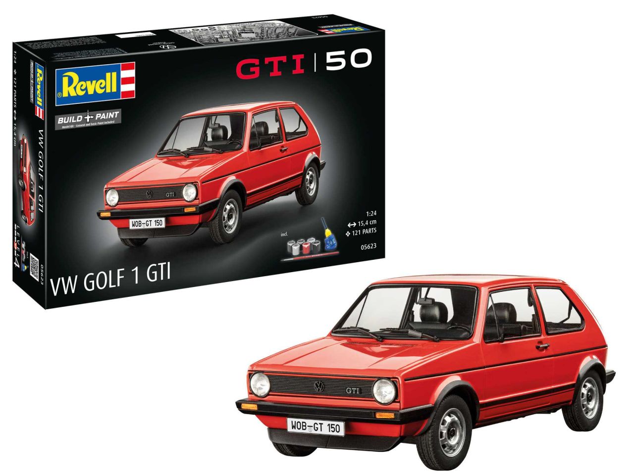 Revell 05623 VW Golf 1 GTi (50th Anniversary)