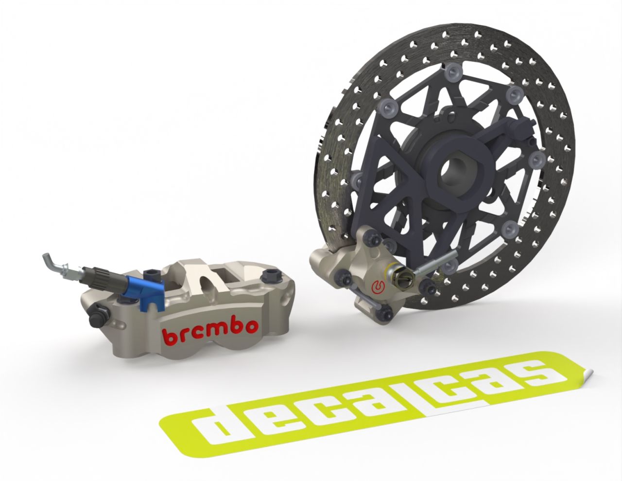 Decalcas PAR186 Brakes for Yamaha YZR-M1 - 2007