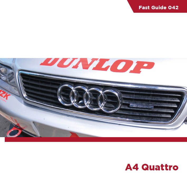 Komakai KOM-FG042 Reference / walkaround book: Audi A4 Quattro