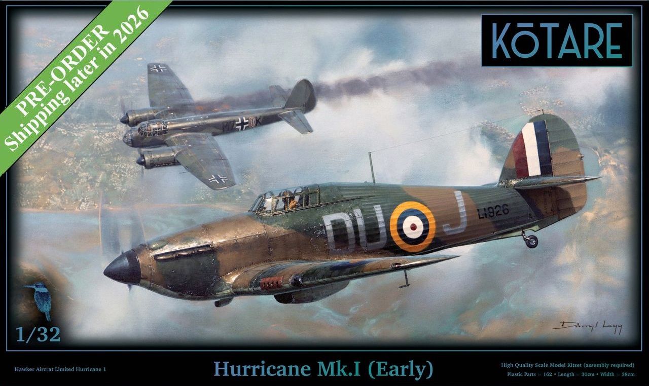 Kotare 32015 Kotare 132 Hurricane Mk.I (Early)