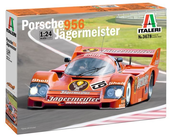 Italeri 3678 Porsche 956 Jagermeister